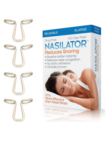 Dilatadores Nasales Nasilator - Anti-Ronquidos Reutilizables