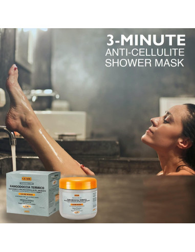 Mascarilla Corporal Guam Anticelulitis 500g Barro Térmico