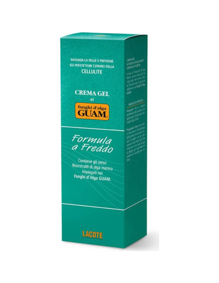 Crema Anticelulitis Guam Cooling 240ml con Mentol y Algas Crema Anticelulitis Guam Cooling 240ml con Mentol y Algas