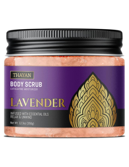 Exfoliante Sal del Himalaya Thayan 350g Lavanda Piel Radiante Exfoliante Sal del Himalaya Thayan 350g Lavanda Piel Radiante
