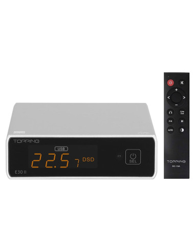 DAC Preamp KGUSS E30II lite Hi-Res 32Bit/768kHz Plata