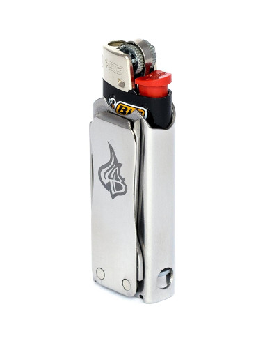 Funda Multi-Herramienta LighterBro de Acero Inoxidable