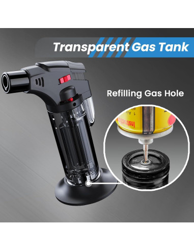 Encendedores de Antorcha Urgrette URSK863-5P Butano Recargable