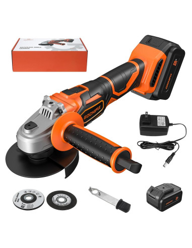 Amoladora Angular Inalámbrica GOCHIFIX 20V 4.5" con Batería