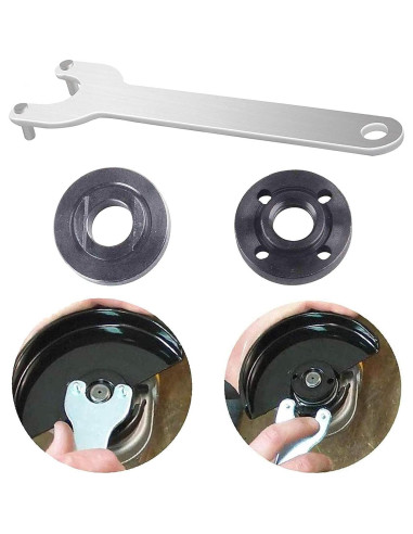 Tuerca de Flange para Amoladora Angular Koiuetua - Juego de 3