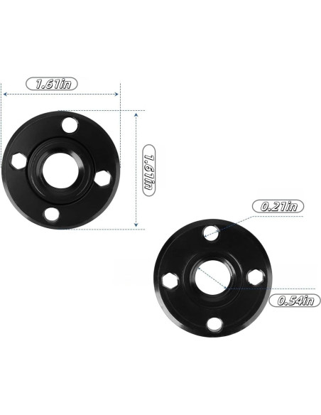 Tuerca de Flange para Amoladora Angular Koiuetua - Juego de 3 Tuerca de Flange para Amoladora Angular Koiuetua - Juego de 3