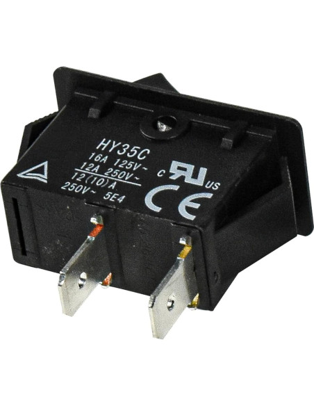 Interruptor Rocker HQRP 16A 125V para Amoladora 9403 Interruptor Rocker HQRP 16A 125V para Amoladora 9403