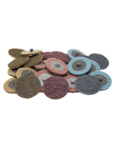 Discos de Lijado 5 cm Benchmark Abrasives Grueso - 25 Pzas