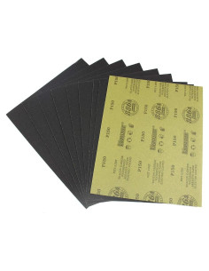 Papel de Lija Húmedo y Seco MAXMAN 10 Hojas Grano 150