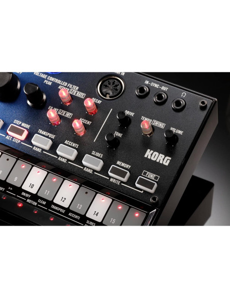 Korg Volca Nubass Sintetizador de Bajo con Secuenciador Korg Volca Nubass Sintetizador de Bajo con Secuenciador
