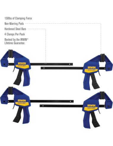 Lijadora de Detalle BLACK+DECKER Mouse 6" con Abrazaderas