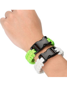 Pulsera de Paracord Sportmusies 2 Unidades Supervivencia 2