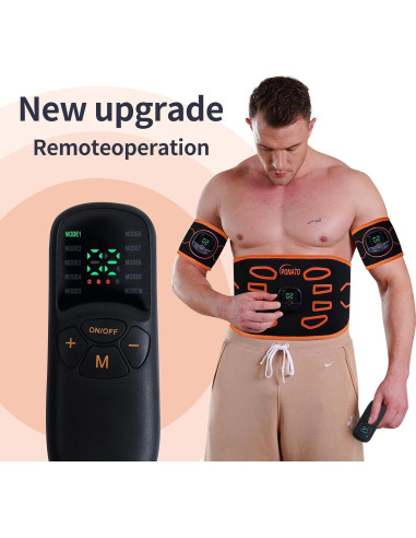 Estimulador Muscular PONATO EMS para Abdomen y Extremidades