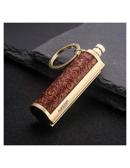 Llave de Encendedor de Fósforos BOLLAER Metal Impermeable Llave de Encendedor de Fósforos BOLLAER Metal Impermeable