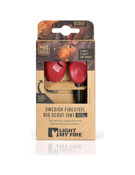 Encendedor de Fuego Light My Fire Scout - 3000 Golpes Encendedor de Fuego Light My Fire Scout - 3000 Golpes
