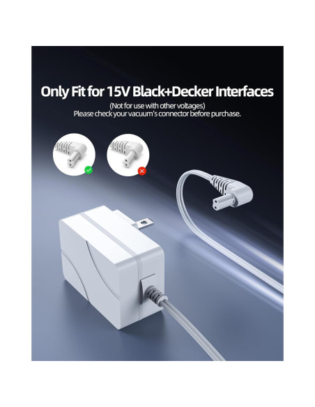 Cargador 15V Zondol para Aspiradoras Black and Decker Cargador 15V Zondol para Aspiradoras Black and Decker