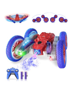 Coche RC Spider CYLION Acrobático 4WD con Luces LED