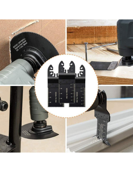 Cuchillas Oscilantes Intpro 40 Piezas Compatible Multitool Cuchillas Oscilantes Intpro 40 Piezas Compatible Multitool