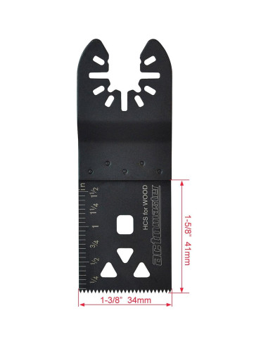 Sierras Oscilantes ACTOMASTER para Madera y Drywall - 15 Pzas