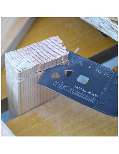 Sierras Oscilantes ACTOMASTER para Madera y Drywall - 15 Pzas