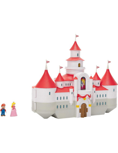 Juego de Castillo del Reino Champiñón Mario Peach 3+