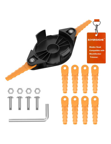 Cabezal de cuchillas RIVERSHINE para Black Decker GH900 y más