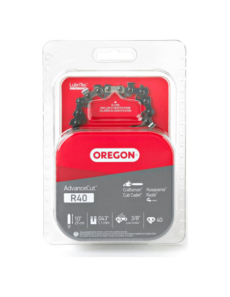 Cadena de Motosierra Oregon R40 25 cm 40 Eslabones .043 mm Cadena de Motosierra Oregon R40 25 cm 40 Eslabones .043 mm