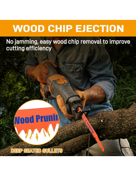 Juego de 14 Hojas de Sierra Recíproca PETOX 15.24cm 22.86cm Juego de 14 Hojas de Sierra Recíproca PETOX 15.24cm 22.86cm