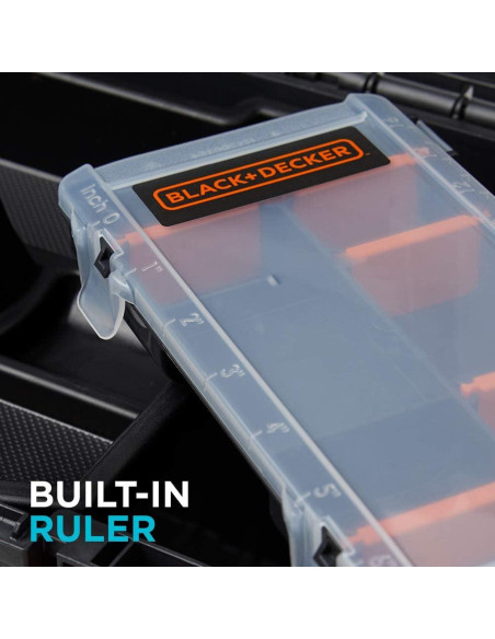 Caja de Herramientas beyond by BLACK+DECKER 40,64 cm 10 Compartimentos Caja de Herramientas beyond by BLACK+DECKER 40,64 cm 10 Compartimentos