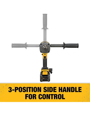 Mezcladora Taladro DEWALT DCD130B 60V Max 600 RPM