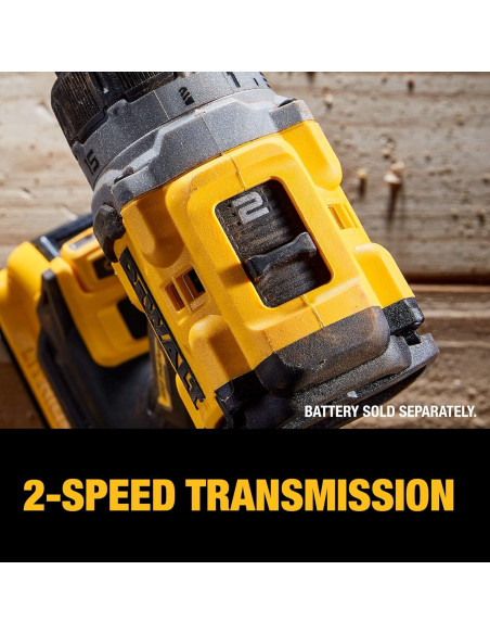 Taladro Atornillador Inalámbrico DEWALT 20V MAX XR 1/2" Taladro Atornillador Inalámbrico DEWALT 20V MAX XR 1/2"