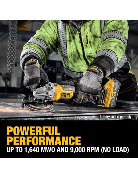 Amoladora Inalámbrica DEWALT 20V MAX 4-1/2" - 5" Sin Escobillas Amoladora Inalámbrica DEWALT 20V MAX 4-1/2" - 5" Sin Escobillas