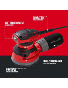 Lijadora Orbital CRAFTSMAN CMEW231 5" 12000 OPM 3A 2