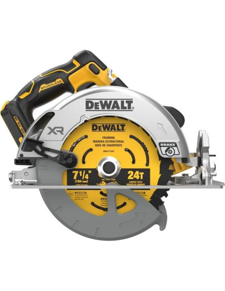 Sierra Circular Inalámbrica DEWALT 20V MAX XR 7-1/4" Sin Escobillas Sierra Circular Inalámbrica DEWALT 20V MAX XR 7-1/4" Sin Escobillas