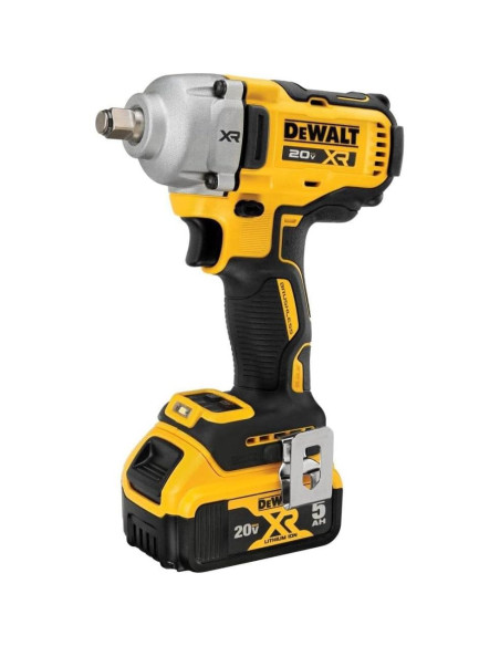 Llave de impacto DEWALT 20V MAX 1/2" 2 baterías y cargador Llave de impacto DEWALT 20V MAX 1/2" 2 baterías y cargador