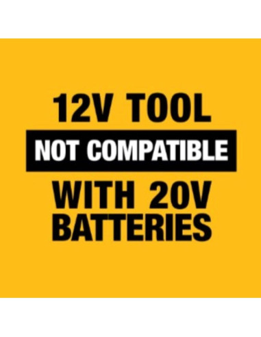 Llave de Impacto DEWALT DCF903B 12V Compacta 338,9 Nm