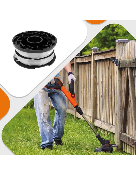 Carrete de Hilo Kousika DF-065 para Black & Decker 3 Pack Carrete de Hilo Kousika DF-065 para Black & Decker 3 Pack