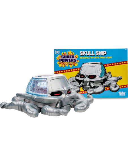 Nave Espacial Skull Ship McFarlane Toys Brainiac 10x22cm Nave Espacial Skull Ship McFarlane Toys Brainiac 10x22cm