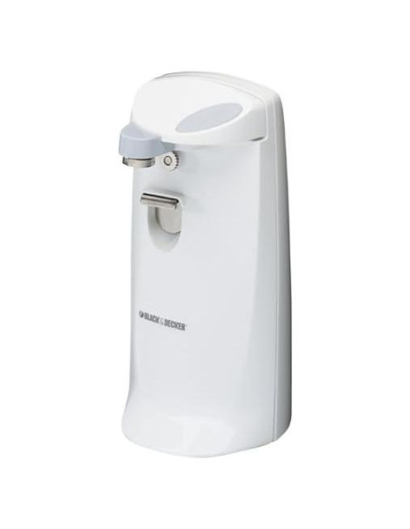 Abrelatas Automático Black & Decker EC475, Blanco Abrelatas Automático Black & Decker EC475, Blanco