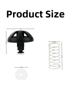 Kit de Tapones de Resorte Black+Decker para Cafeteras 4-12 Tazas 2