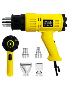 Pistola de Calor PNECK P-305 2000W 4 Boquillas 60-650C