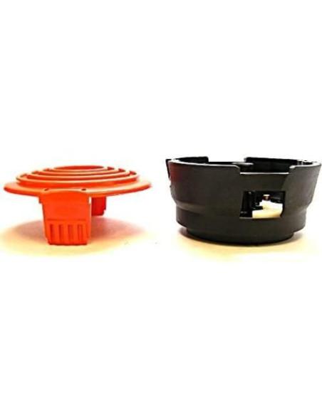 Kit de Carrete Tapa Desmalezadora HASMX para Black Decker GH1000 Kit de Carrete Tapa Desmalezadora HASMX para Black Decker GH1000