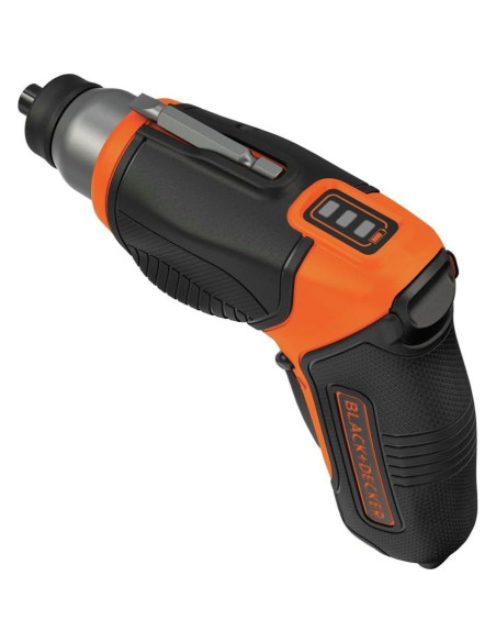 Destornillador Inalámbrico Black & Decker 4V MAX + Caja 40,64 cm Destornillador Inalámbrico Black & Decker 4V MAX + Caja 40,64 cm