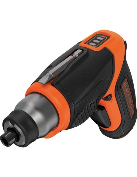 Destornillador Inalámbrico Black & Decker 4V MAX + Caja 40,64 cm Destornillador Inalámbrico Black & Decker 4V MAX + Caja 40,64 cm