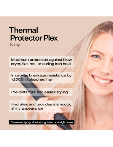 Protector Térmico Plex 200 ml - Cabello Seco y Dañado