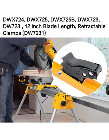 Soportes de Montaje Dewalt DW7231 para Sierra Ingletadora