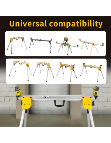 Soportes de Montaje Dewalt DW7231 para Sierra Ingletadora