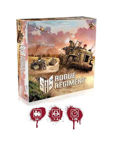Juego de Mesa SAS Régimen Rebelde - Word Forge Games, 1-4 Jugadores Juego de Mesa SAS Régimen Rebelde - Word Forge Games, 1-4 Jugadores