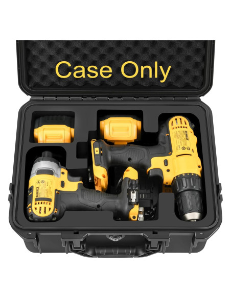 Estuche Duro Dewalt para Taladro y Atornillador 20V Estuche Duro Dewalt para Taladro y Atornillador 20V