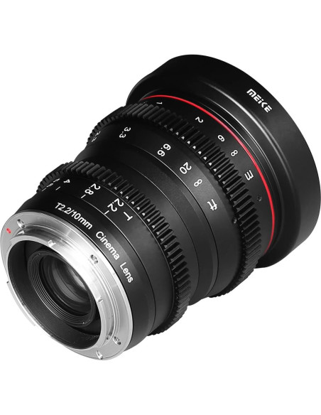 Lente Gran Angular Meike 10mm T2.2 para Cámaras Sony E-Mount Lente Gran Angular Meike 10mm T2.2 para Cámaras Sony E-Mount